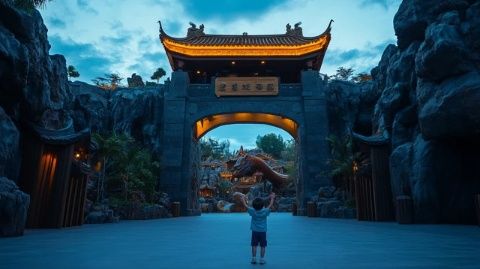 中國古代傳說中，九個黃龍的孩子居住的地方