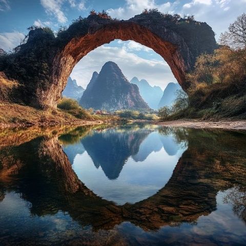 漓江是中國桂林地區(qū)的一條著名河流,在領(lǐng)略江南水鄉(xiāng)風(fēng)情和壯美山水之間