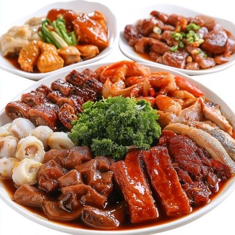 中國民間美味菜蟒