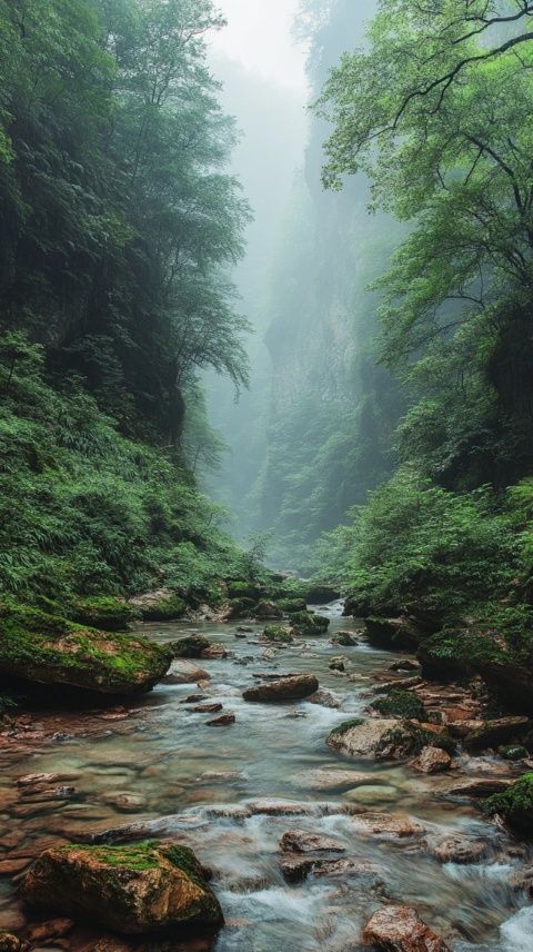 武陵山大裂谷游記:雨天美景與精彩舞蹈