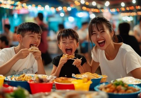廈門街頭小吃之旅:體驗(yàn)廣東腸粉和香菇雞肉粥的魅力
