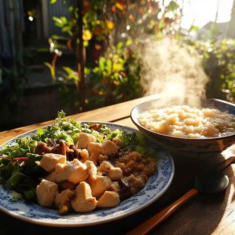 廈門街頭小吃之旅:體驗(yàn)廣東腸粉和香菇雞肉粥的魅力