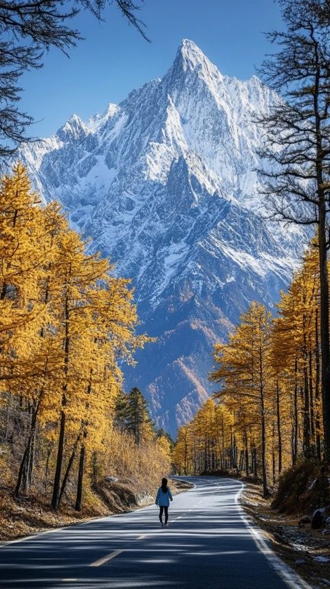 地質奇觀四姑娘山,位于我國四川省阿壩藏族羌族自治州小金縣