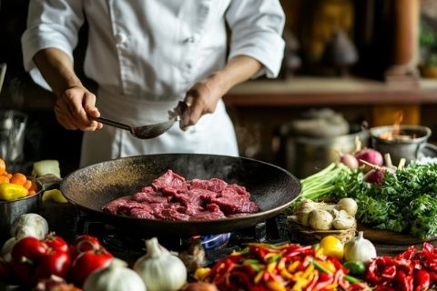 調整絞肉機音量至低檔，自制家鄉風味扁肉，兼顧美味與寧靜