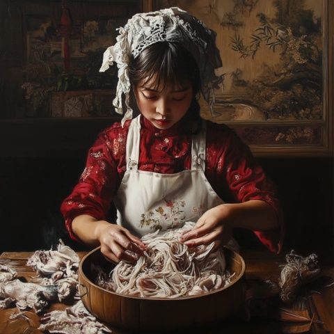 廣西農(nóng)村每逢喜事必做的豬紅美食,你吃過沒?快來看看~