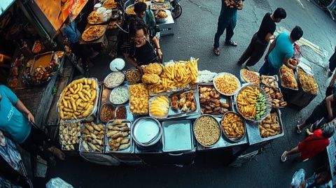 暢游清溪花市品美食