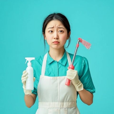 杭州女子花105元請鐘點工打掃衛(wèi)生對方工作不到半小時就走了