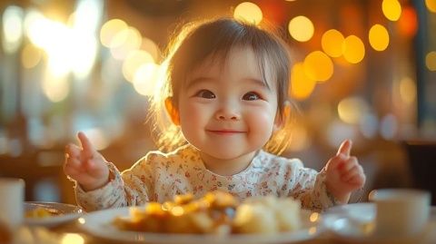 你這小子,想吃什么?先問我!在廣東的一家酒樓里