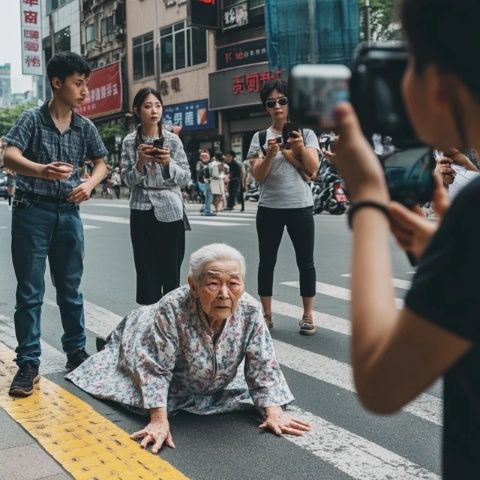 救命常識！游客游玩途中突然頭發全部豎起，意識到情況不對迅速撤離！