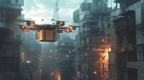 深圳：無人機送外賣，即刻“空降”你身邊