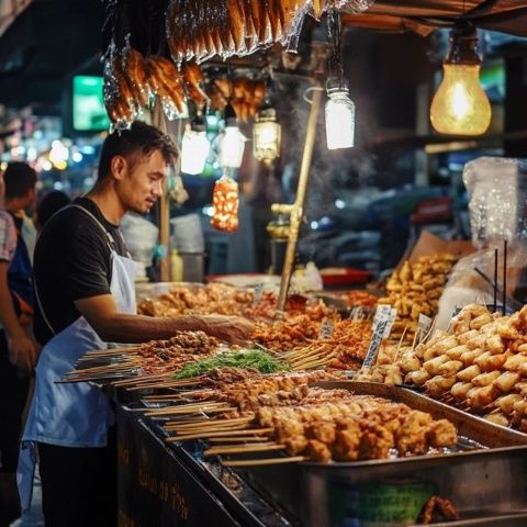 手爆前男友網絡名詞瞬間在網絡上炸開,網紅一條街特色美食,聞著都要去上一趟