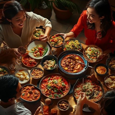 大荔美食盛宴：10家名企齊聚，視覺味覺雙重享受