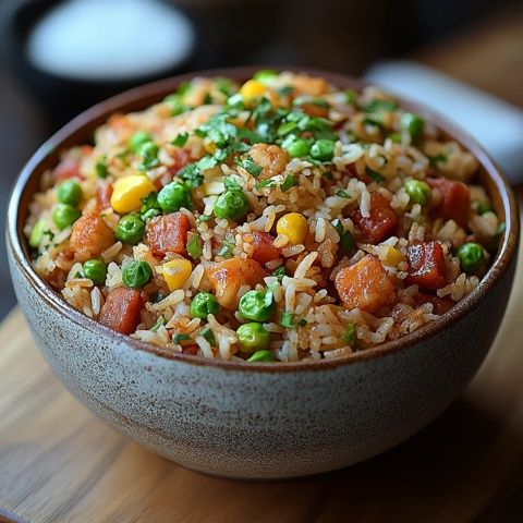 我愛(ài)吃的中式炒飯,簡(jiǎn)單又美味!