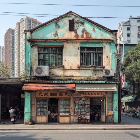 錦華路上最老的一家早餐店