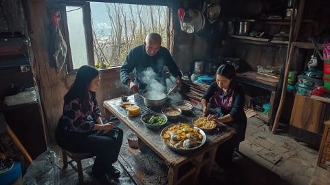 探索南昆山美食之旅:龍門愛琴民宿旁的食道部落,竹筒飯與烤全羊的美味邂逅!