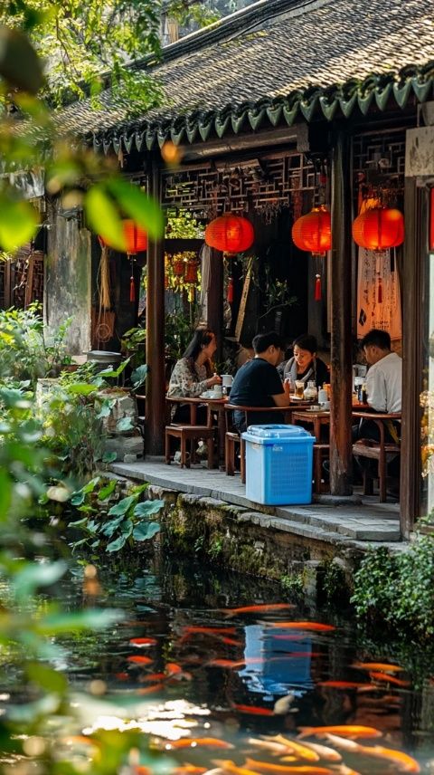 紹興古城:水鄉風光與美食文化的完美融合——紹興醬肉的魅力
