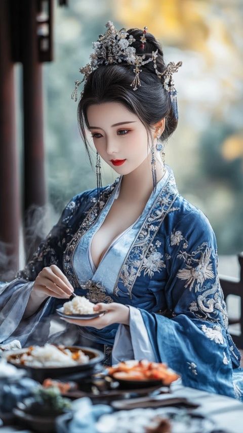 南寧文物苑內的非遺特色菜，如仙境般的美味體驗
