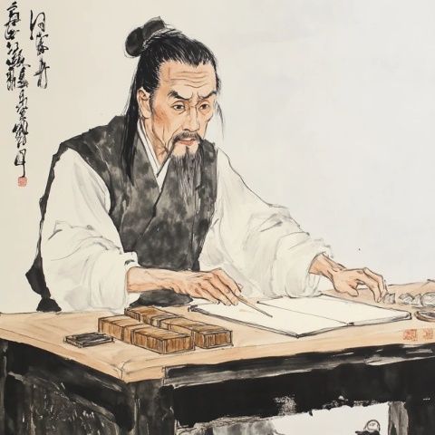 微風在中國古代文學史上，有這樣一位天才文人，他不僅詩詞寫得好，還是書法大家
