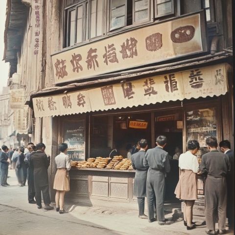 最近,在上海長樂路花園飯店附近的一家擁有26年歷史的小吃店里