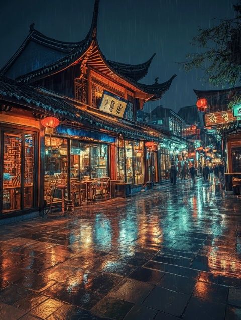 武漢江漢路最潮的美食聚集地