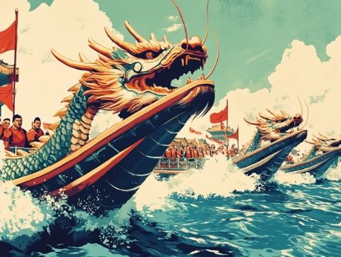 端午濃情 激情賽龍舟