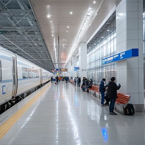 去外地乘高鐵從北京南站出站，朋友說帶你去個好地方