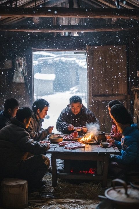 北方民間喜迎冬至的暖心美味