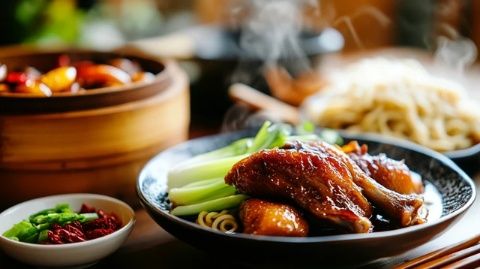 品嘗京味十足的點卯小院美食:酥烤鴨的幸福之旅