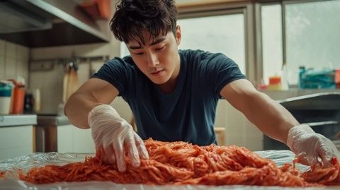 起亞車主體驗(yàn)正宗韓國(guó)美食:辣白菜與韓式烤牛肉制作教學(xué)