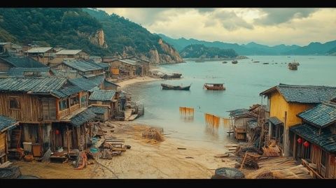 福建懸崖之上的神秘漁村:臺山島探秘之旅
