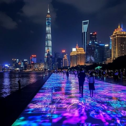 你知道嗎?上海浦東滴水湖,國慶長假迎超高人氣!