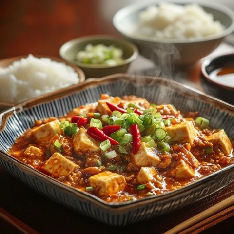怒江特色甜品:咸辣紅糖醪糟燉豆腐