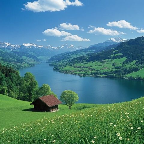 云端之上的琉森湖美景：布爾根施托克度假村體驗(yàn)
