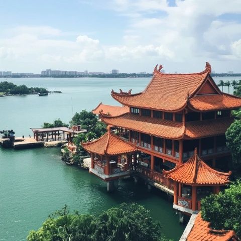 海南最值得去的景點(diǎn)--如詩(shī)如畫(huà)棋子灣