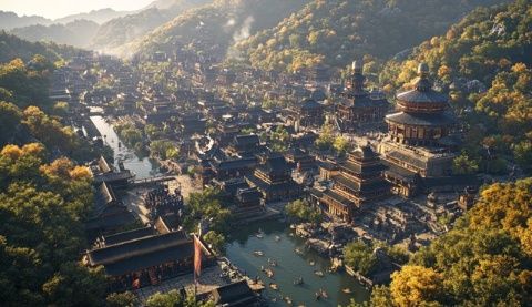 沉浸自然之美,體驗靈山古鎮的非凡之旅——探秘聚龍洞龍鳳山莊商務大酒店