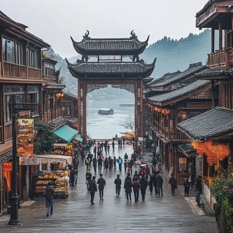 起初我去貴陽,也是和很多人一樣把它作為去其他苗寨或者青巖古鎮的中轉站