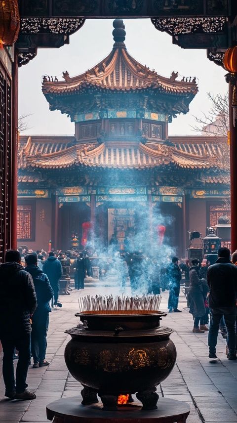 路哥路嫂帶著全家總動員,直奔普陀山祈福去啦!這熟悉的場景,簡直是年度保留節目!