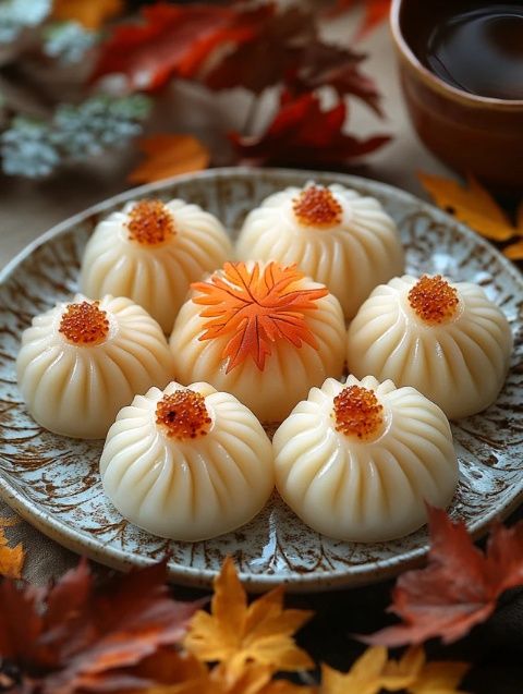 金秋十月必做美食:南瓜派、桂花板栗糕與板栗燉雞教程