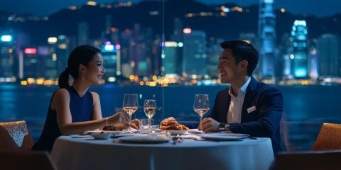 杭州錢塘江畔的浪漫邂逅在久泰飯店遇見西餐廳，品美味牛排享受法式浪漫