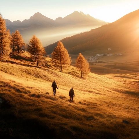 秋日登山:靜聽自然之聲,感受溫暖陽(yáng)光的美好時(shí)光