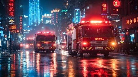 溫州大學(xué)城南柳小吃街發(fā)生火災(zāi)
