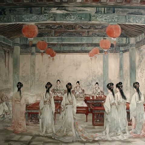 在廣東肇慶，一對新人喜結(jié)連理，盛大婚禮成為全城焦點,48桌的宴席，每桌22道菜