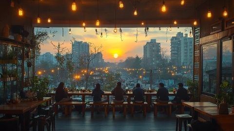 廣州天河熱門東南亞風味餐廳：日落美照中，品味泰式佳肴