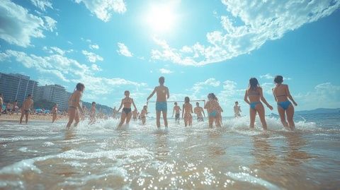 夏日海濱團隊建設:秦皇島阿那亞沙灘狂歡之旅
