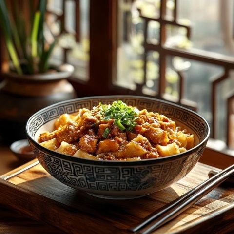 廣西桂林米粉舌尖上的經典美味;