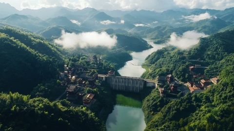 四川羅泉古鎮：古色青青，景色如畫