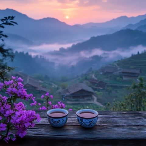 早安，云南元謀送自己一朵花送自己一朵花