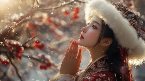 新疆冬日宛如冰雪童話王國,那拉提銀裝素裹秘境美不勝收