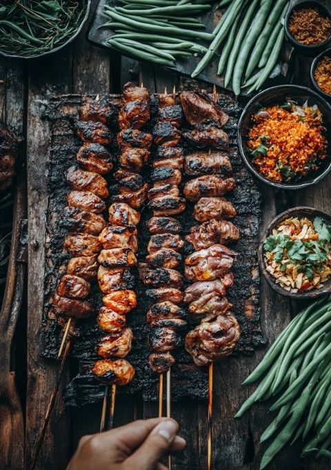 串燒的制作方法:經(jīng)典四川風(fēng)味,輕松在家享用!
