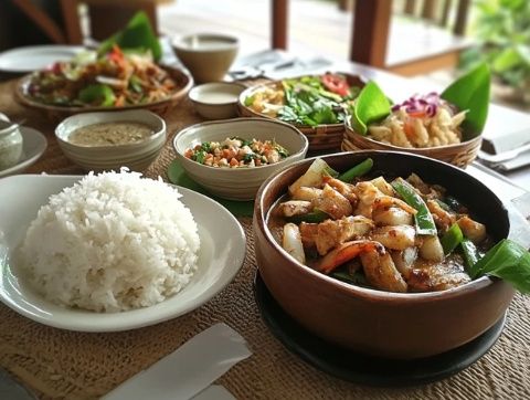 樂山美食必去之地——張公橋美食街